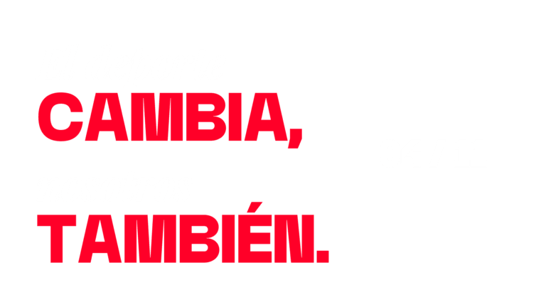 El deporte cambia, nosotros también