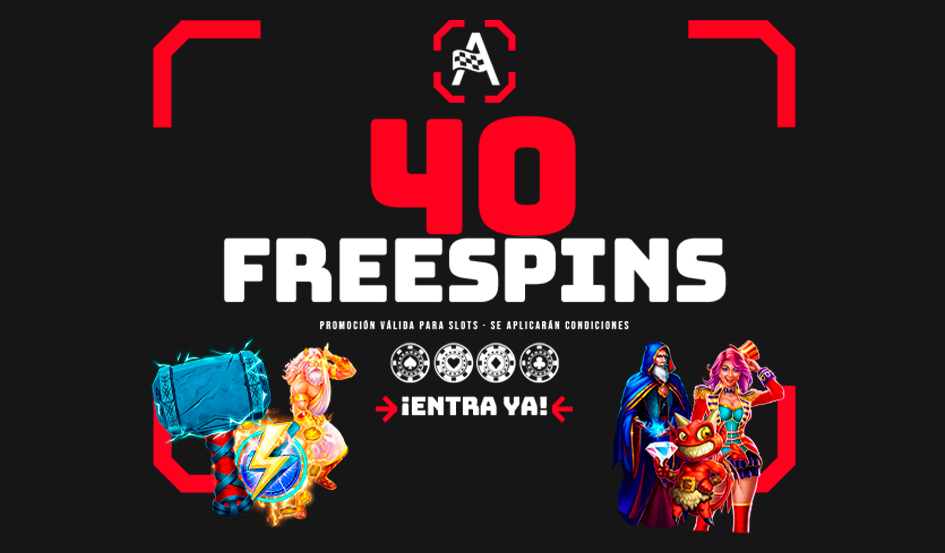BONO DE BIENVENIDA 40SPINS