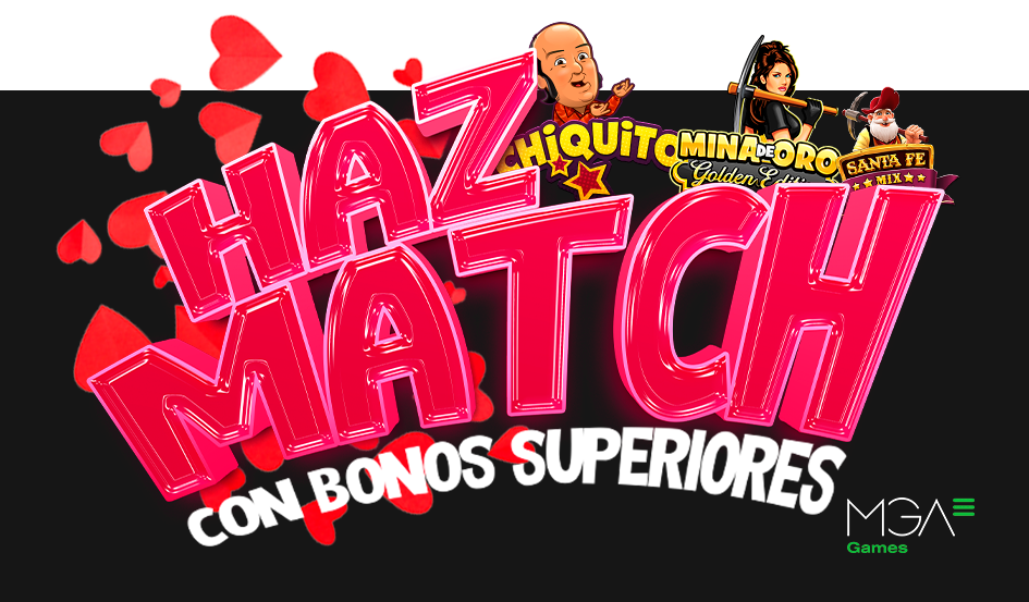 haz match con bonos superiores