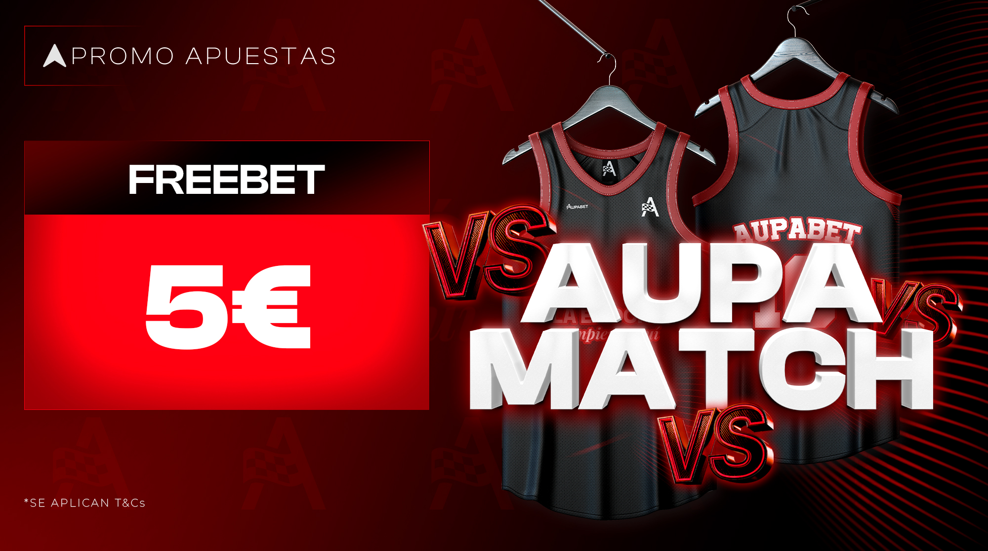 AUPAMATCH Freebet 5&euro;