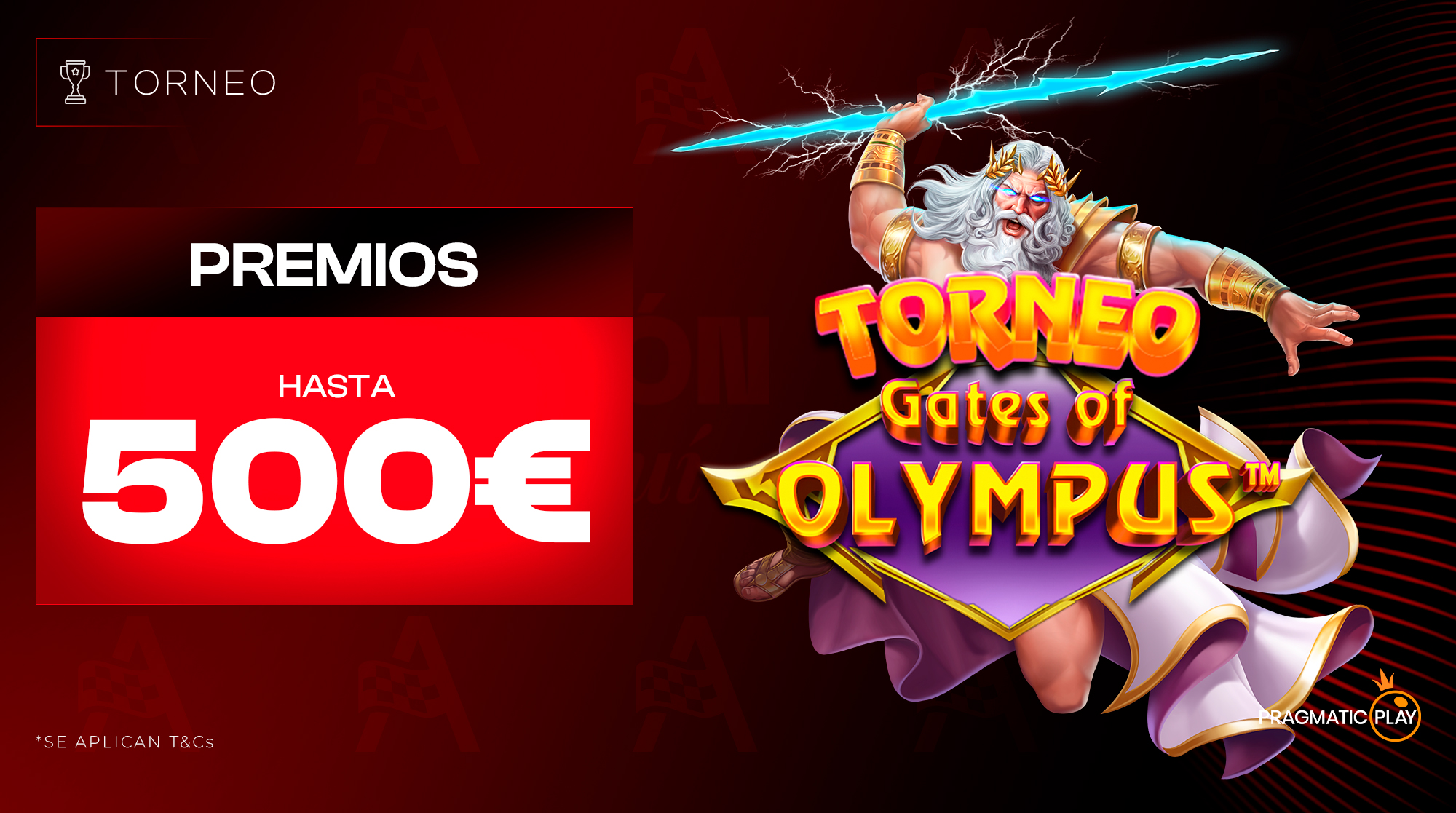 Torneo Gates of Olympus hasta 500&euro; en premios
